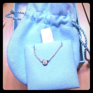 Tiffany Elsa Peretti Aquamarine Necklace